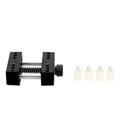 Professional Watch Repair Vise Tool and Dial Fixer (Black)