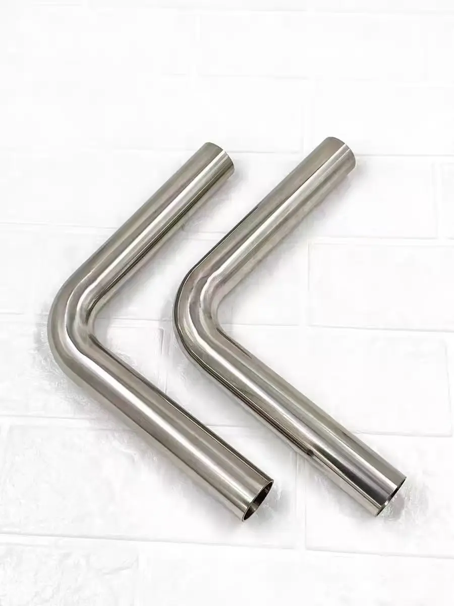 

19/25/32/38/45/51/57/63mm Pipe OD Butt Weld 90 Degree Elbow Long Bend SUS304 Stainless Sanitary Fitting L=100mm Homebrew