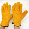 Men Work Gloves Soft Cowhide Driver Hunting Driving Farm Garden Welding Security Protection Safety Protection 1
