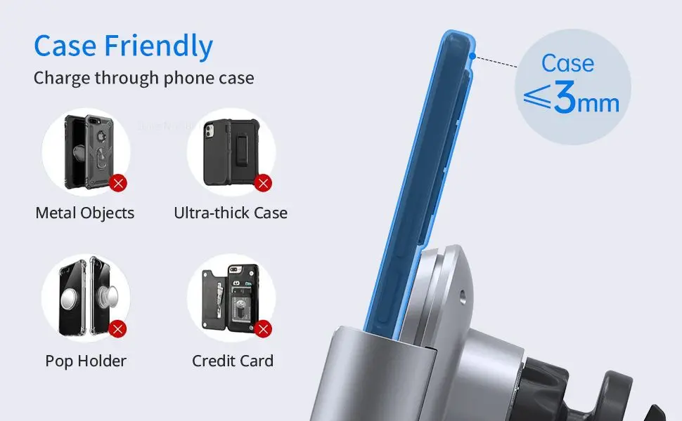 15W Wireless Charger Stand Holder Dual Coil Faltbare PH Auto Schnellladestation für Samsung Galaxy Z Fold 4 3 2_voghion.com