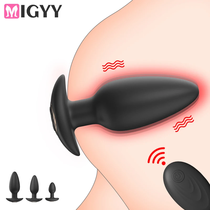 Wireless Remote Control Anal Vibrator For Prostate Massage_voghion.com