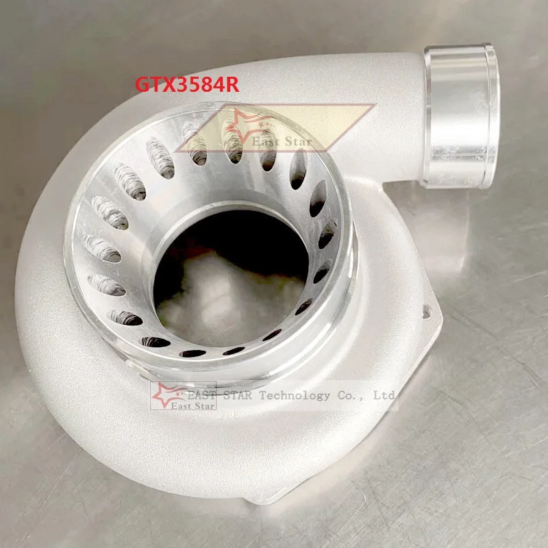 Alloggiamento Del Compressore Turbo Solo Di Gtx3582R O Gtx3584R Gt3584R Ruota Billetta Doppio Cuscinetto A Sfere Racing Turbocompressore Gt3582R