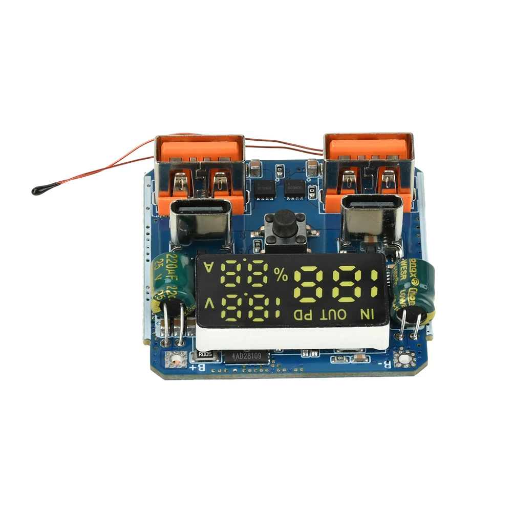 4S PD 100W Schnelllade-Modul 20V 5A Lithium-Batterie Lade-Entlade Buck-Boost-Modul Bidirektionale Ladeplatine – Detail 13