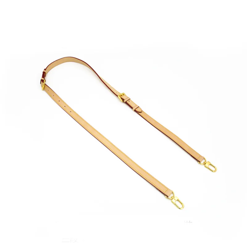 Cow Leather Bag Strap Women Handbag Belt Adjustable Shoulder Messenger Crossbody Bag Thin Genuine Leather Bag Strap Replacement