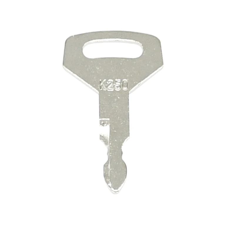 10 Pcs Ignition Key K250 2420Z1030D2 YN50501010P1 211070170 PM50S01001P1 Compatible with Kobelco Excavator SK-8 SK200-1 SK200-3
