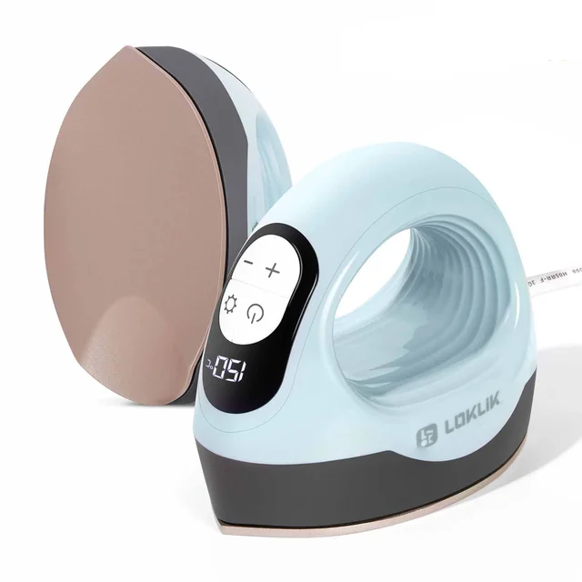 LOKLIK Mini Heat Press - 3 in 1 Heat Press Machine for T-Shirts Mugs Hats Small Heat Press Iron Press for Heating Transfe 1