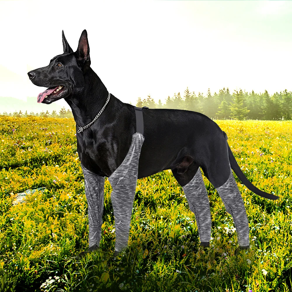 

New Style Dog Supplies Dog Outdoor Four-legged Pants Dog Suspender Leg Cover Waterproof Anti-dirty Anti-urine Leg Universal