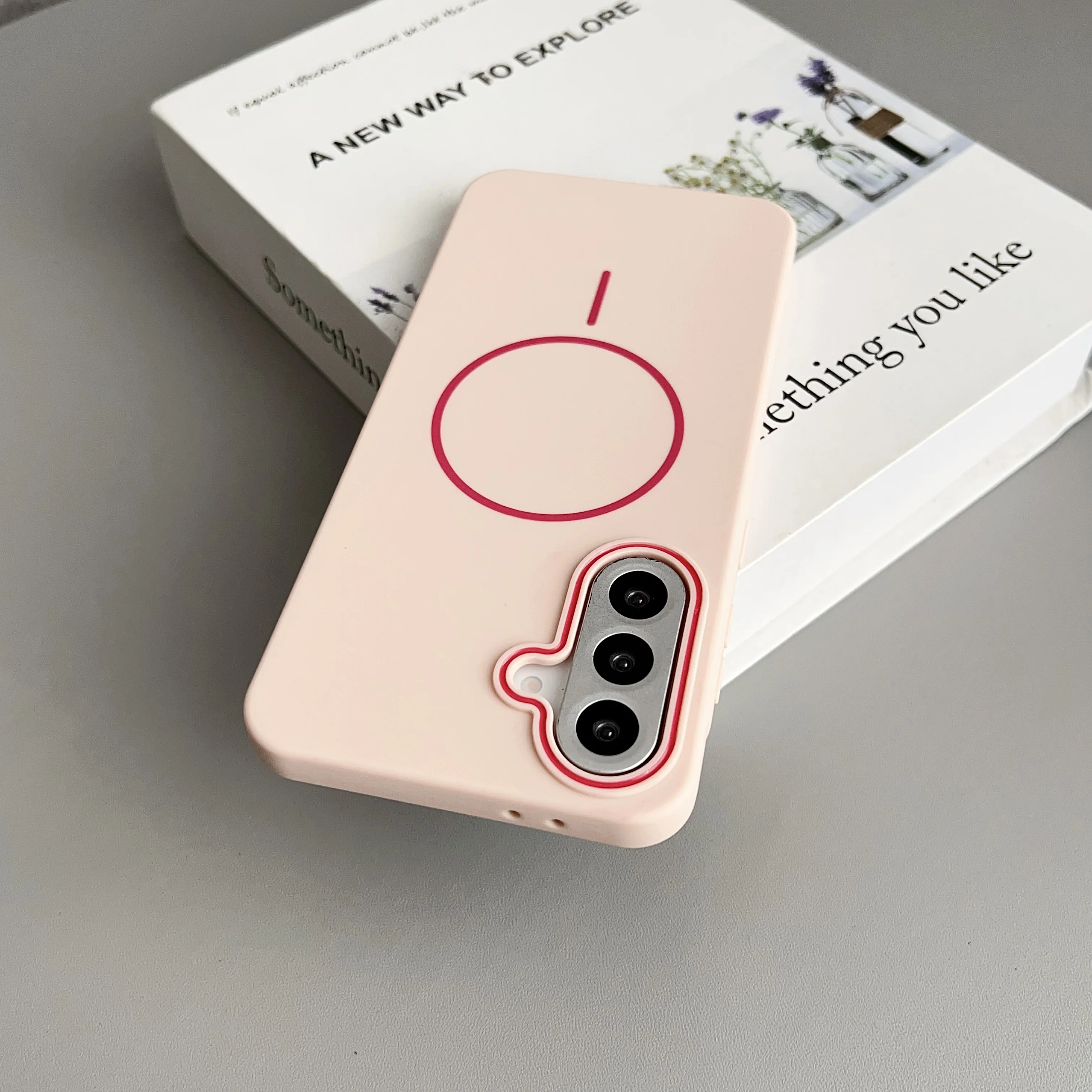 Matte Skin Magnetic Protective Phone Case