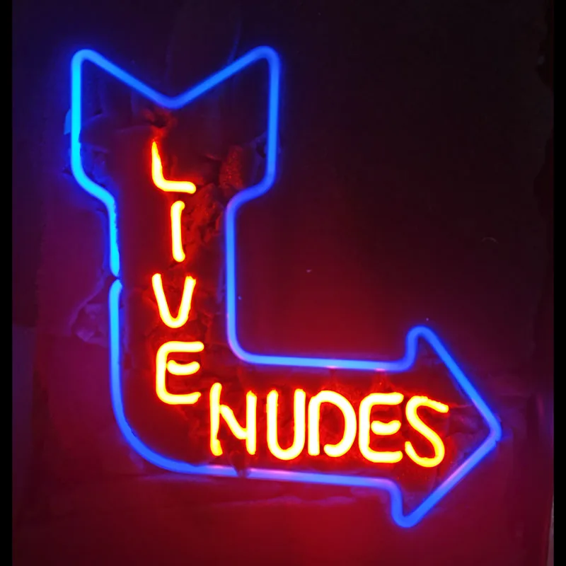 

Neon Decor Sign Live Nude Arrow Neon Sign Decor Beer Bar Club Decor Coffee Neon board lamp anuncio luminoso Atarii Live nude