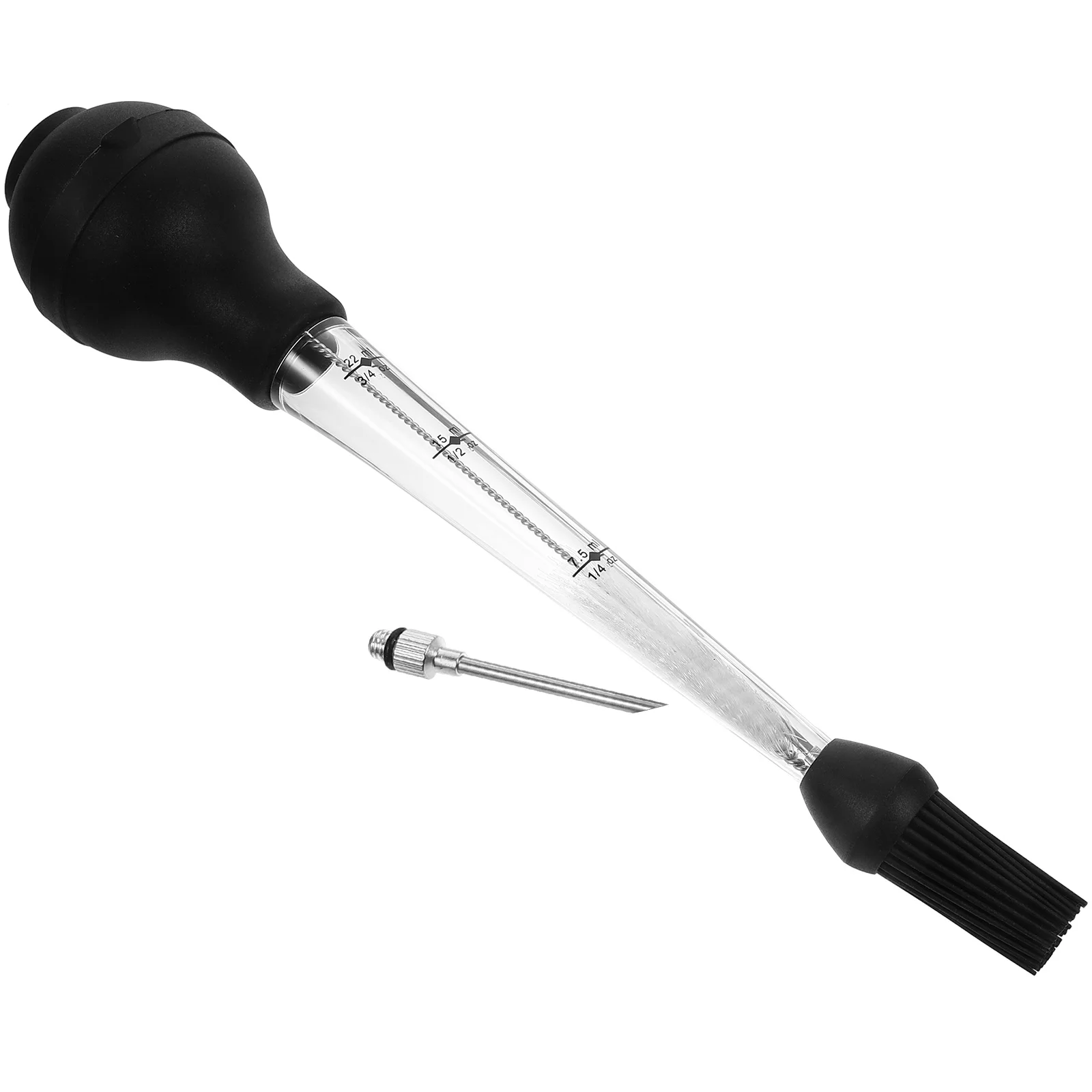 

1 Set Turkey Seasonings Injector Convenient Food Injector Kitchen Gadget Meat Needle Injector