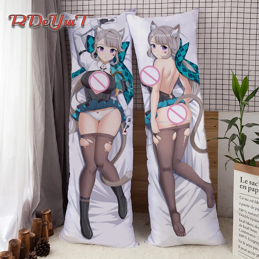 

2023 игровая наволочка Genshin Impact Lynette Dakimakura обнимающая наволочка с 2-сторонним принтом наволочка для домашнего декора