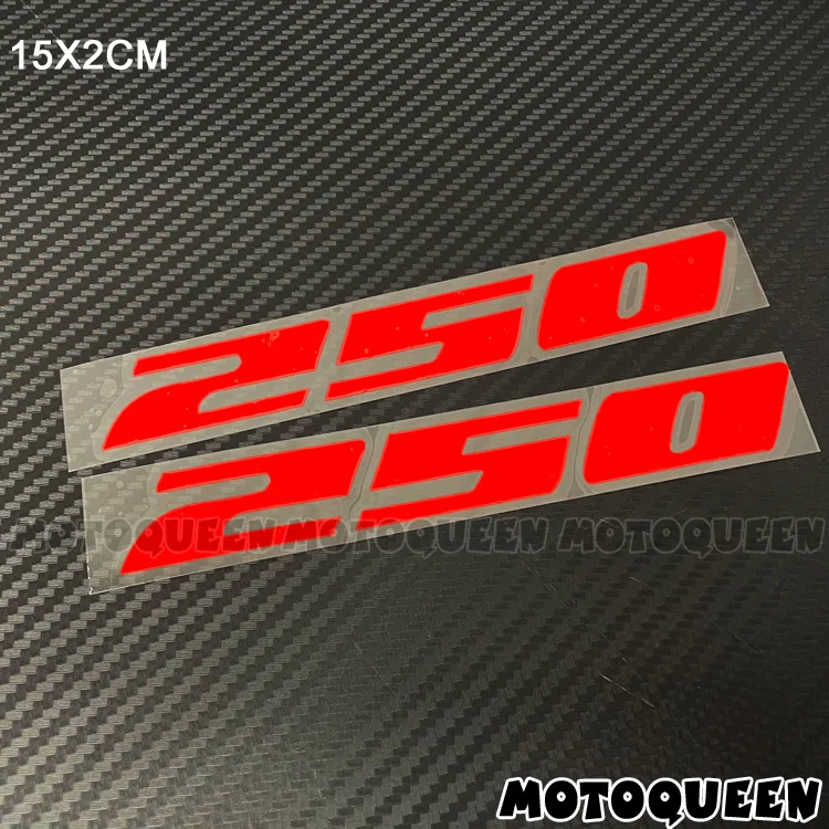 Motorcycle Body Shell Tank Pad Fairing displacement Decals Stickers for Honda Suzuki GSXR GSR 250 400 500 600 650 750 1000 1300