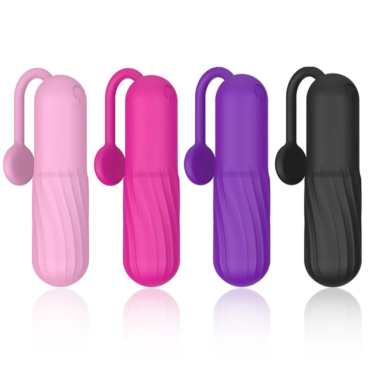 Vibratore a proiettile aggiornato Vibratore a proiettile ricaricabile 10 impostazioni Giocattolo a proiettile super vibrante per vibratore clitorideo impermeabile_voghion.com