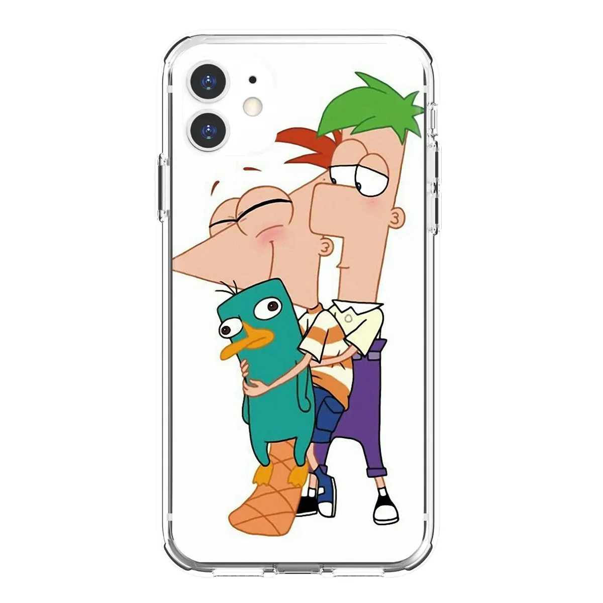 11 cases For iPhone 10 11 12 13 Mini Pro 4S 5S SE 5C 6 6S 7 8 X XR XS Plus Max 2020 Soft Shell Cases Elegant-Phineas-And-Ferb-Star-Wars iphone xr phone case iPhone 11 / XR