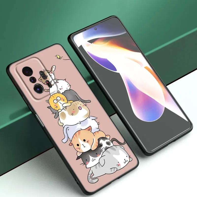 Funda Xiaomi Mi A2 Gel Dibujo Gatito