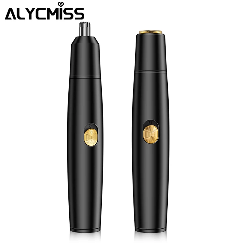 

Nose and Ear Hair Trimmer for Men Women Electric Shaver Facial Nasal Hair Removal 2 In 1 Painless Hair Clipper Rechargeable