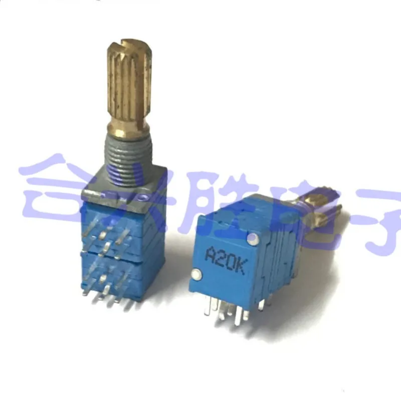 1 Piece RK097 Precision Potentiometer 4 Link A20K Audio Power Amplifier ...