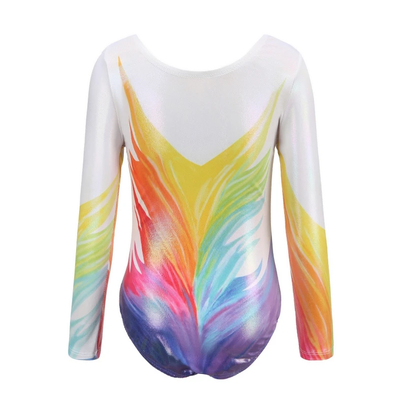 Girls Gymnastics Leotards Toddler Long Sleeve Sparkly