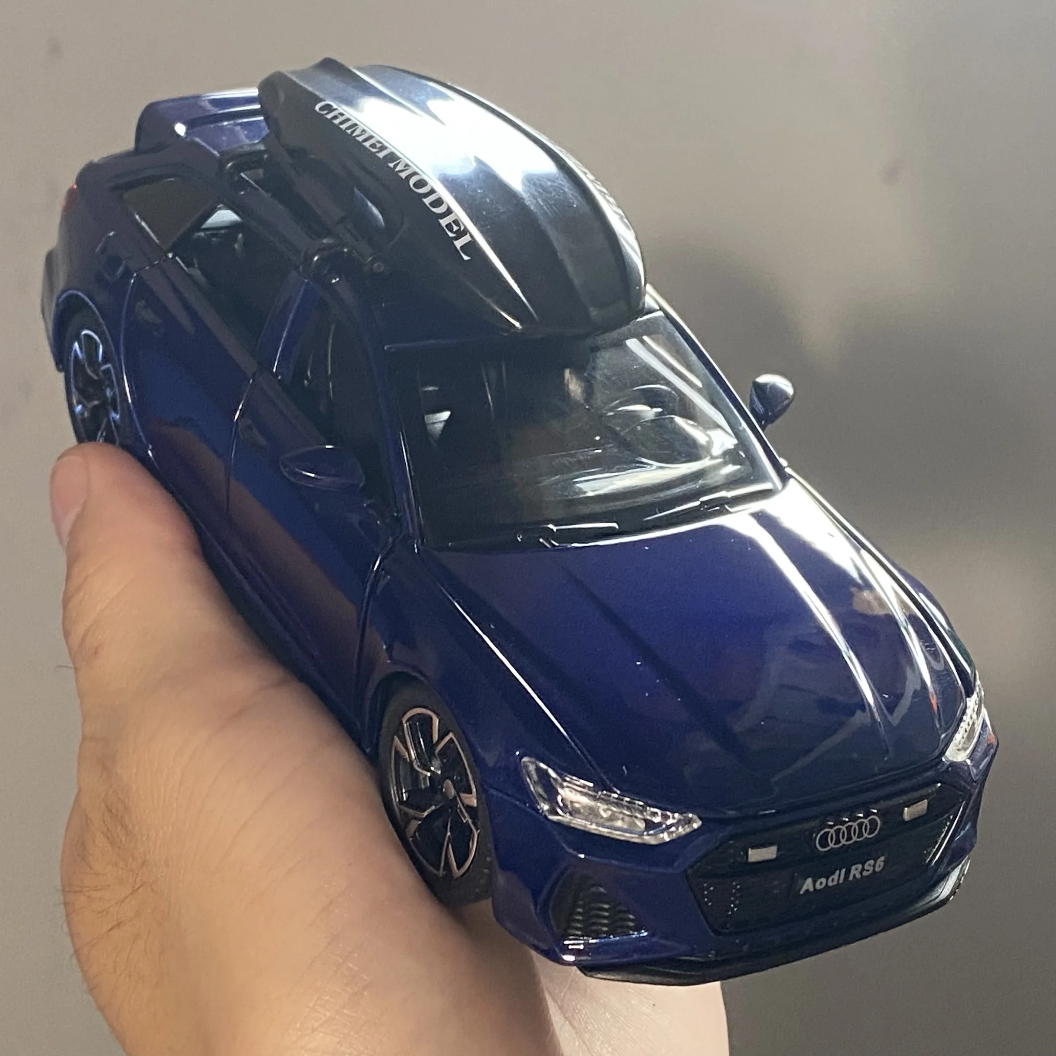 1:32 AUDI RS6 Avant GT Wagon Diecast Model Car w/ Sound Light Pull