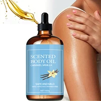 Huile corporelle parfumée, huile de coco nourrit en profondeur, l'acide ascorbique renforce la barrière, zéro additifs, formule végétale pure, conçue pour améliorer la sécheresse et le peeling 3