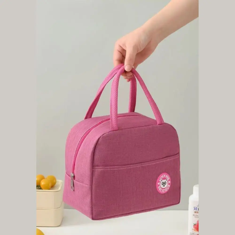 

Portable Lunch Bag For Women Children's School Lunch Box Bag Large Capacity Tote Picnic Bag Unisex Waterproof Office Lunchbag