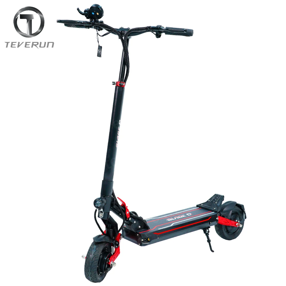 Newest 8.5 Inch Teverun Blade Q 36V 15Ah Dual Motor Rate Power 2*350W Top Speed 40km/h LCD Display With NFC Card
