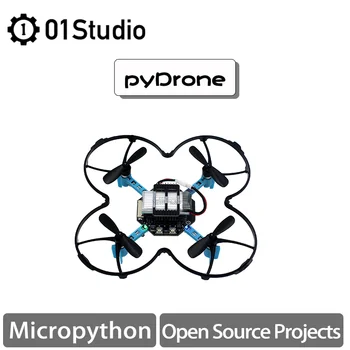 01Studio pyDrone ESP32 Volo Quadcopter Drone Aereo telecomandato Python Open Source FAI DA TE ESP32-S3 WiFi BLE