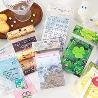 60 Sheets Cute Japanese Y2K Memo Pads Girls Message Paper Journal DIY Base Material Notepad School Stationery 2