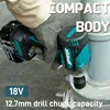 Makita 18V Cordless Impact Wrench Brushless Motor Electric Variable Speed Electric Multi-function Tool DTW300 2