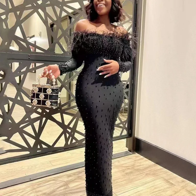 

Новинка, женская одежда в европейском и американском стиле, с открытыми плечами и длинным рукавом