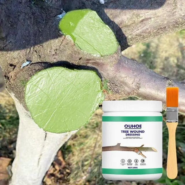 Fa Metsző Tömítés Vágó Paszta Seb Növény Oltó Metszés Pecsét Kefe Bonsai És Sebjavító Szerszámok - Image 3