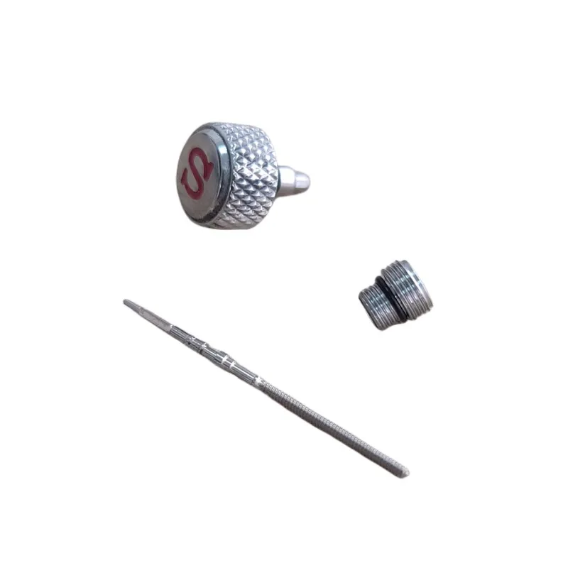 Mod Silver Skx007 Zigrinato Inciso Sigend 'S' Watch Crown Per Seiko Skx009 Srpd Watch Nh35 Nh36 4 R36 Movimento