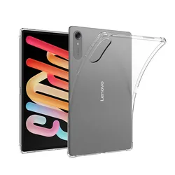 Premium Clear Airbag TPU Shockproof Protective Tablet Case Cover for Xiaoxin Pad Pro GT13 (Transparent)