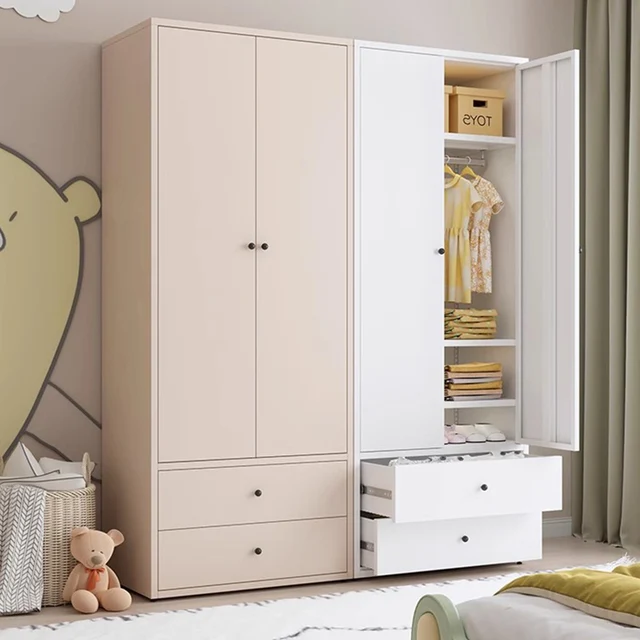 Display Living Room Closet Storage Organizer Partitions Clothes Wardrobe Cupboard Shelf Metal Guarda Roupa Trendy Furniture