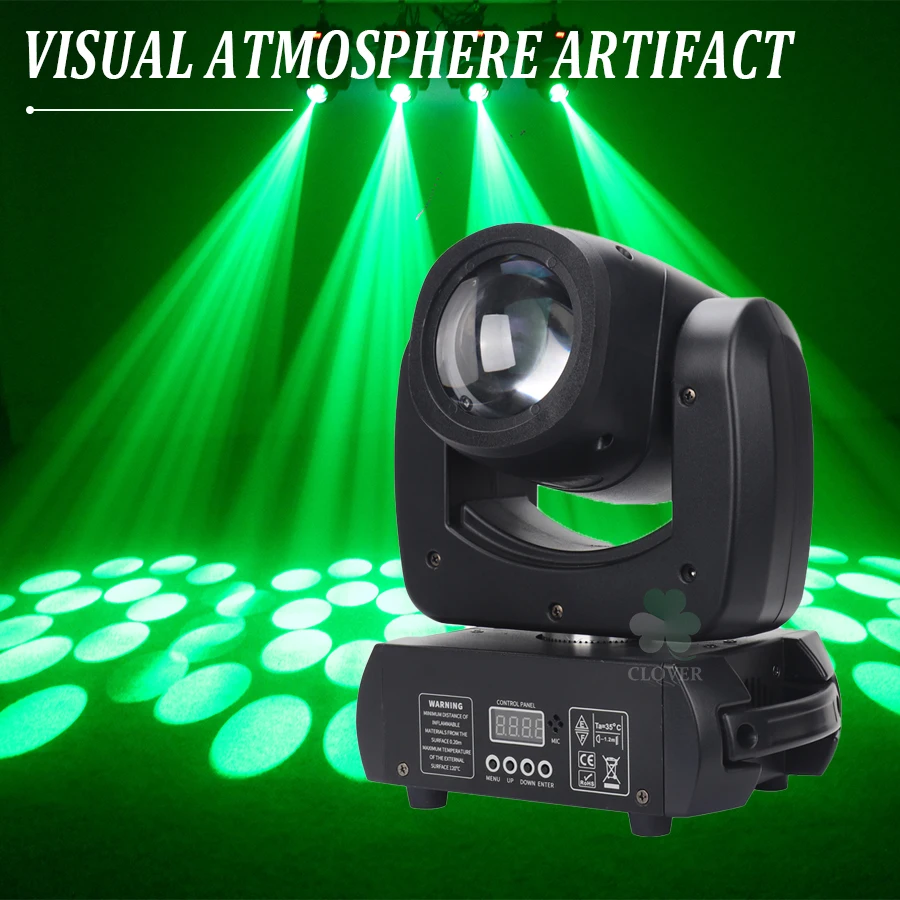 SEBRUANC 100W ムービングヘッドライト LED 回転DJ ライト Amazon.co