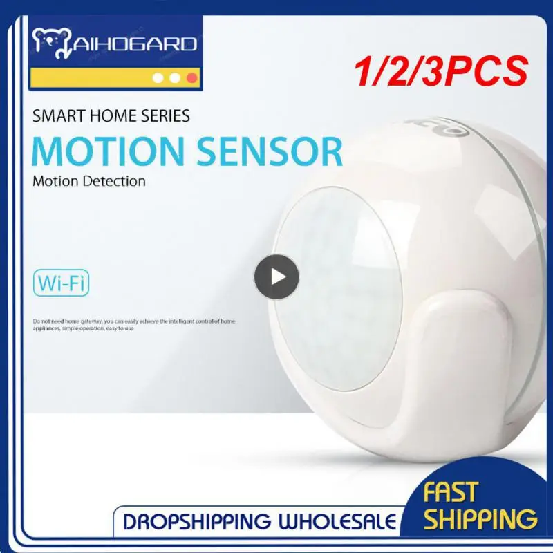 

1/2/3PCS Tuya PIR Motion Sensor Wifi Movement Detector Infrared Human Presence Sensor Smart Life APP Wireless Home Security