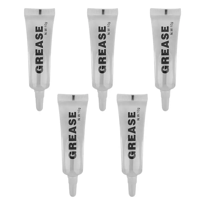 

Marine Grease Synthetic Rustproof Bicycle Bearing Grease 5Pcs Wheel Bearing Lube Motorcycle Gear Grease For Metal Surfaces