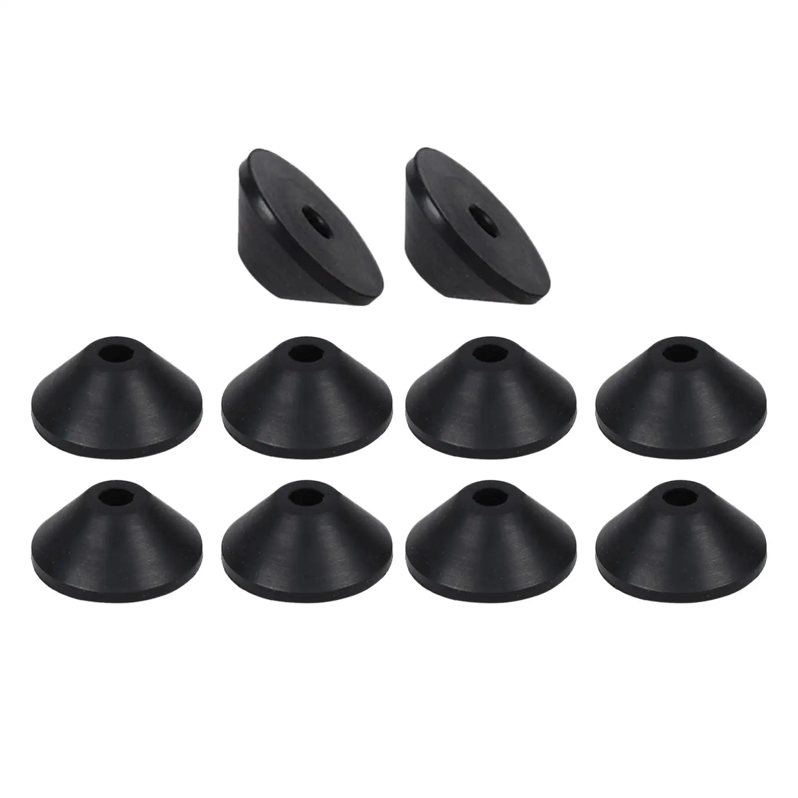 10x Toilet Water Tank Sealing Gaskets Lavatory Fittings Bathroom Seat Hinge 6