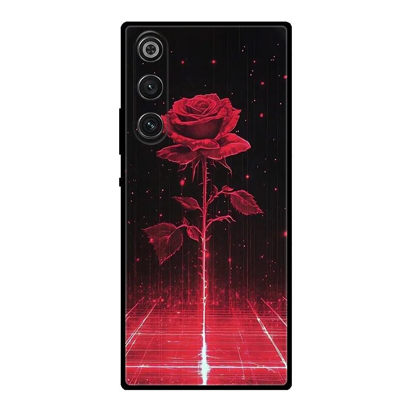 Marble Soft Matte Silicone Back Cover with Full Coverage Protection