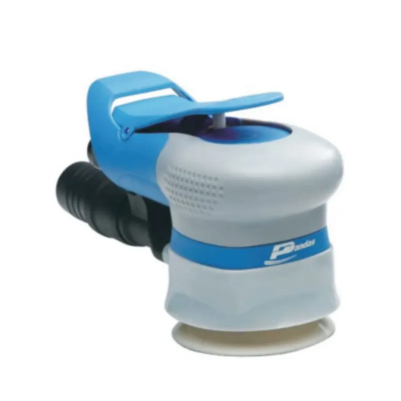 3 inch 75mm Eccentric Pneumatic Sandpaper Grinding Machine Air Polisher Dry Type Wind Car Waxing Combo Set