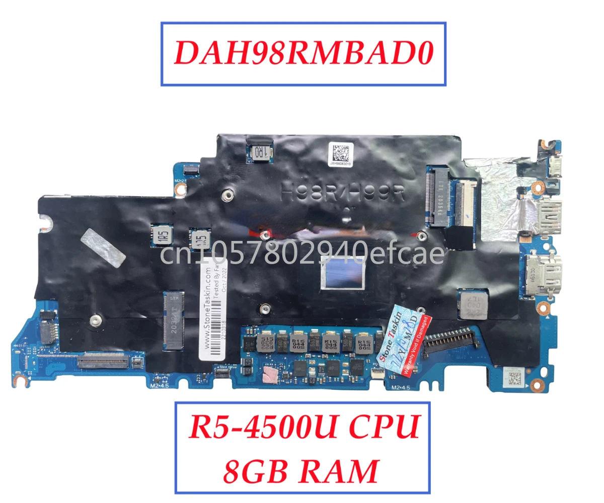 Dah98Rmbad0 Per Matebook D14 14 Pollici Scheda Madre Del Computer Portatile Ryzen 5 4500U R5 3500U R7 3700U 8Gb Ram Testato Al 100%