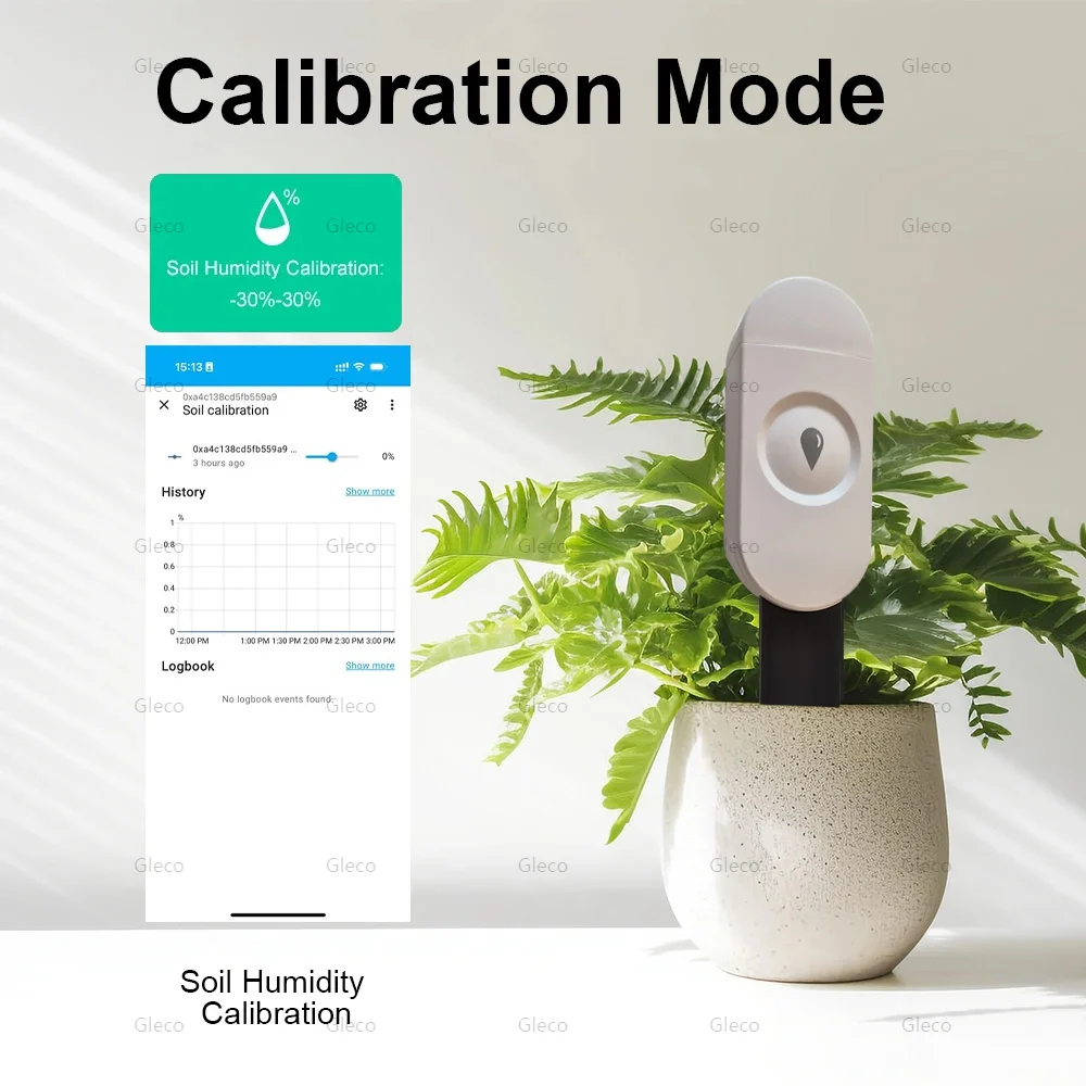 Tuya Smart Life Zigbee Soil Moisture Tester Meter Hygrometer Temperature Soil Sensor For Home Garden Automation Irrigation