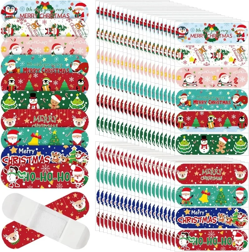 50pcs/set Cartoon Band Aid for Children Cute Plaster Wound Dressing Patch Tape First Aid Strips Adhesive Bandages Woundplast 3