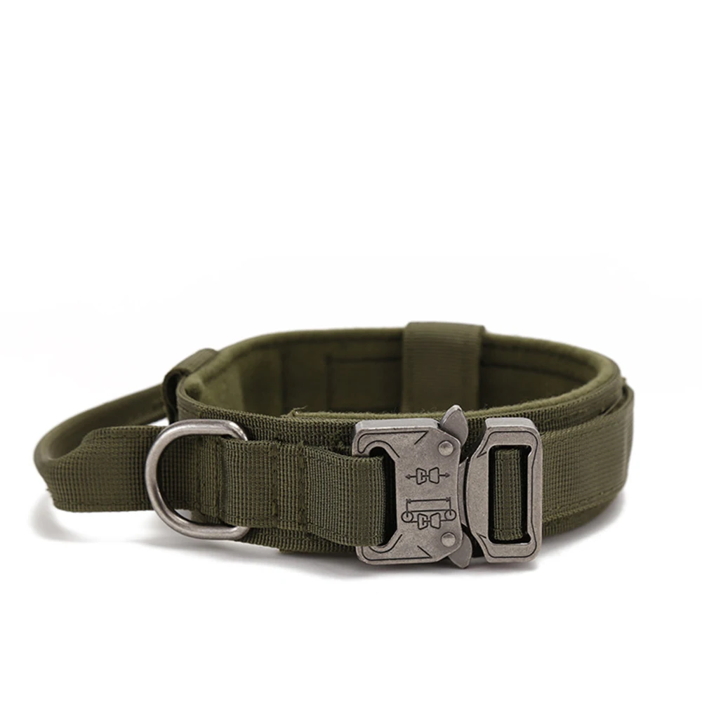 Green dog collar