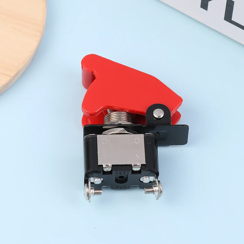 Description Picture 5 of itemNew style KN3A-101 toggle switch Rocker Arm 2Pin 2/gear ON-OFF10A 125V/250V AC cap matching 12V, 24V, 48V, 110V, 220V universal