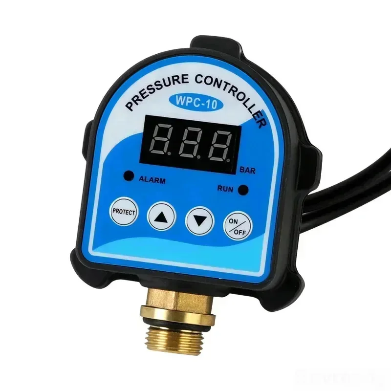 1pc 220V 110V Automatic Eletronic Digital Display Pressure Controller Switch WPC-10 Oil Water Booster Pump Air Compressor Vacuum