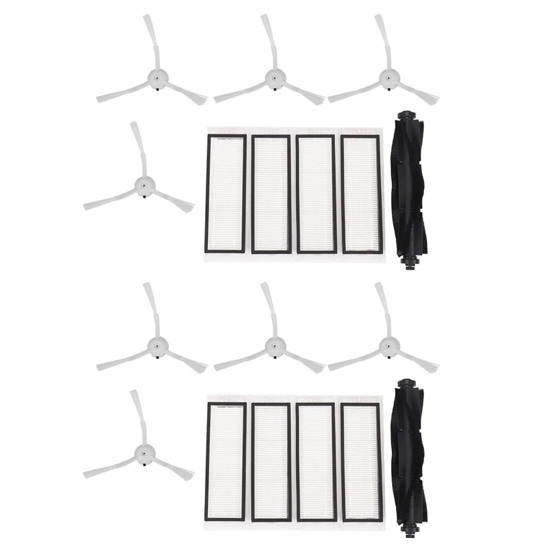 

2X Roller Brush Side Brush Washable Robot Filter For 360 S5 S7 Robot Vacuum Cleaner Parts Replacement Filter
