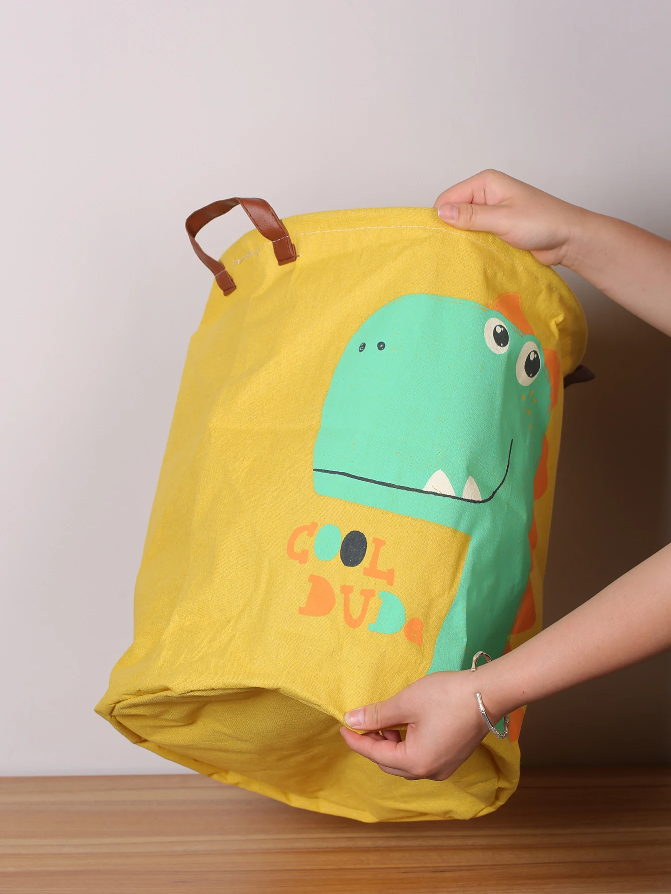 A foldable laundry basket for baby dinosaurs laundry basket clothes basket