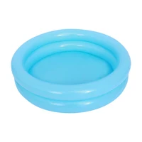 Piscine gonflable d'été pour bébé 60cm, pataugeoire extérieure portable pour enfants, piscine ronde pour bébé, salle de bain pour enfants, jouets d'anneau de natation 2