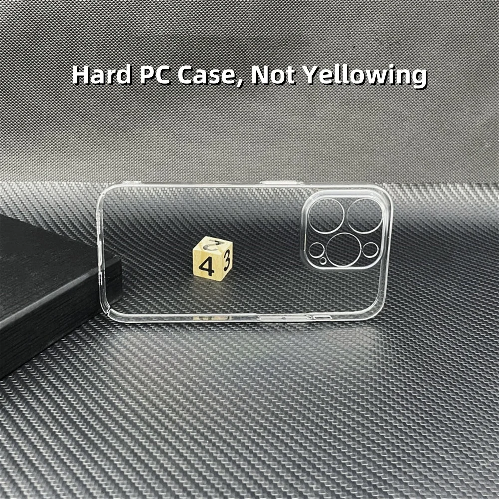 Ultra Clear Slim Transparent Protective Hard Case